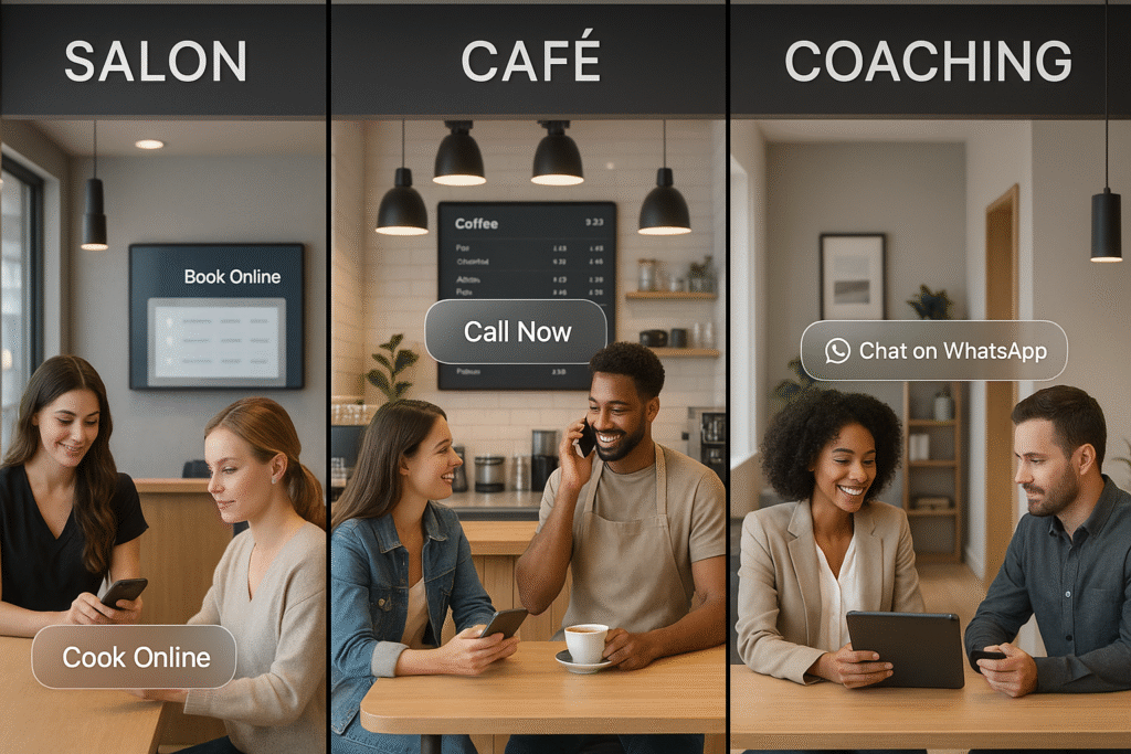 What Every Salon, Cafe, and Coaching Business Website Must Have in 2025